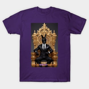 SpinSpinBunny Throne T-Shirt